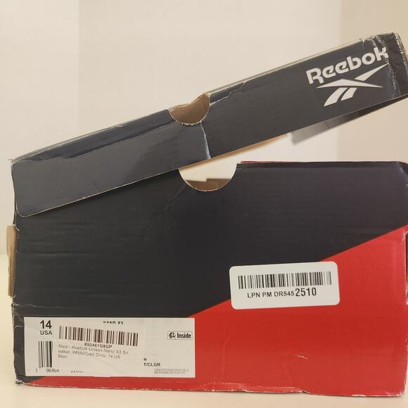 Reebok Unisex Nano X3 Sneaker, White/Cold Grey, 14 US Men main image 6